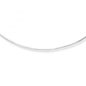 18ct White Gold Snake Chain Made in Italy